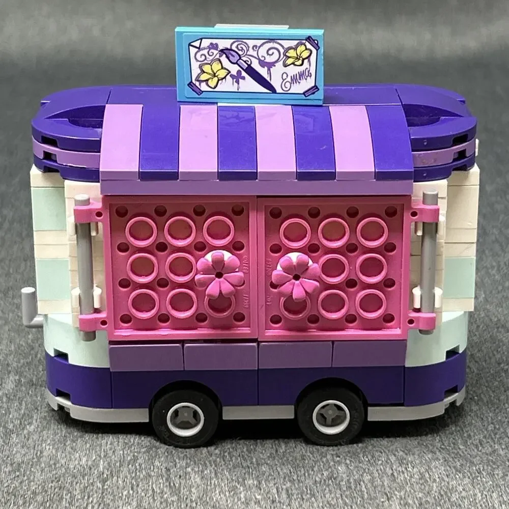 LEGO Friends Emma’s Art Stand 41332 & Fashion Cube 41668 Building Sets + Manual